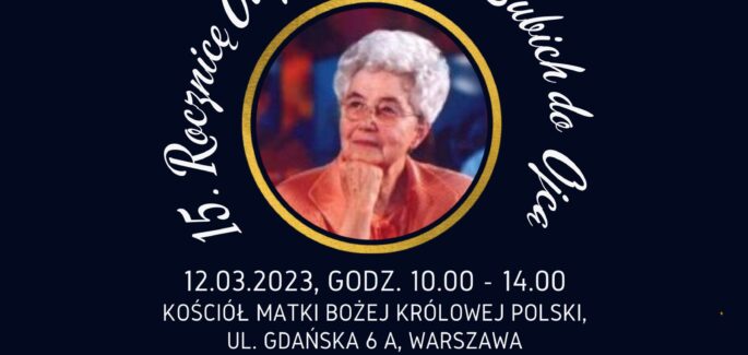 Warszawa – 15. Rocznica Odejścia Chiary Lubich do Ojca