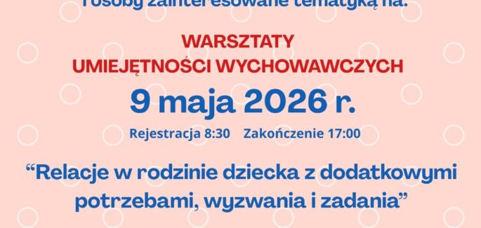 Warsztaty Umiejętności Wychowawczych