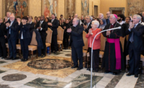 De Focolare universiteit Sophia op audiëntie bij de Paus