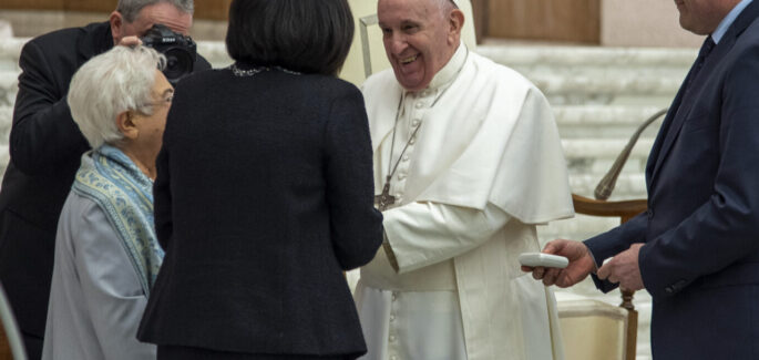 Le pape François à l’Assemblée Générale des Focolari