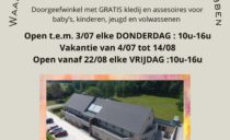Het weggeefwinkeltje FagotTof : zomerse openingsuren