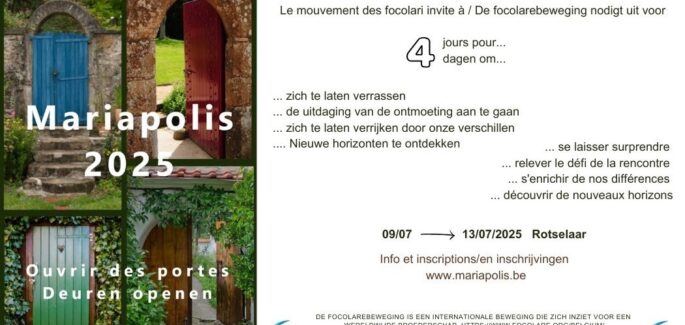 Mariapolis 9.7. – 13.7.2025