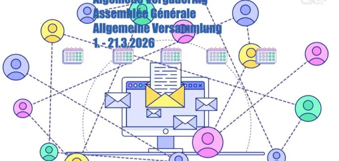 De voorbereidingsfase van de Algemene Vergadering is gestart!