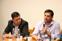 Sergio Casas Vice Gobernador de La Rioja e Ismael Bordagaray Intendente de Famatina