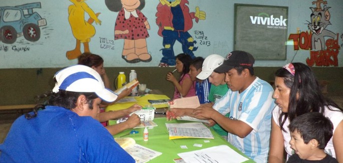 Escuela popular del Mppu en Tartagal (Salta, Argentina)