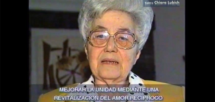 1998 – Chiara Lubich en Argentina: saludo de Pascua