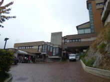 Una vista del Centro Mariápolis de Cádine, en Trento