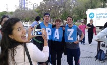 En la plaza por la humanidad