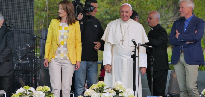 El Papa Francisco: ustedes transforman los desiertos en bosques