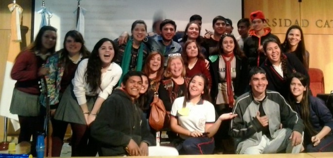 Los jóvenes se comunican con arte