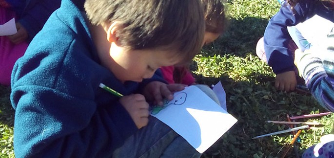 La alegría de los niños de “El Cepillo”