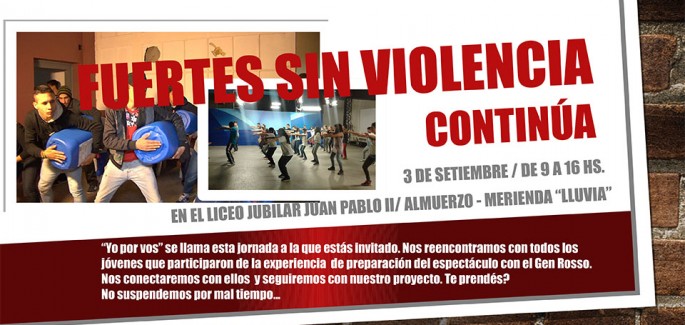 “Fuerte sin violencia” continúa en Montevideo