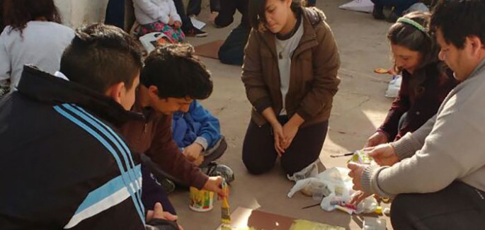 Los chicos abren caminos en San Nicolás