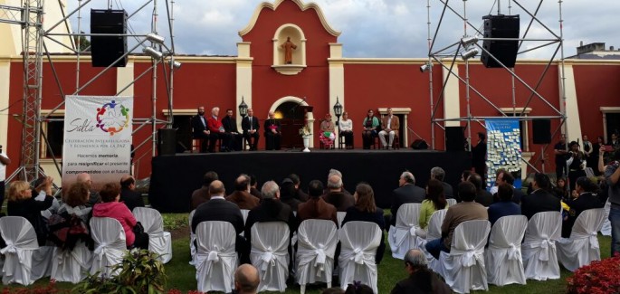 En Salta oración por la paz en el espíritu de Asís