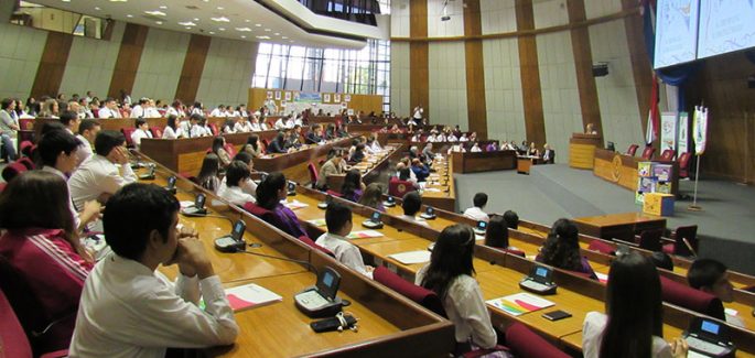 Living Peace en Paraguay: embajadores de paz