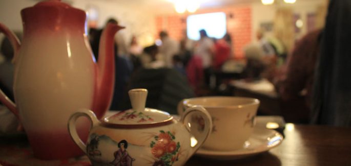 En Trelew café literario con Ciudad Nueva
