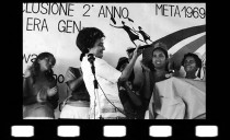 Chiara Lubich con le gen, 1968