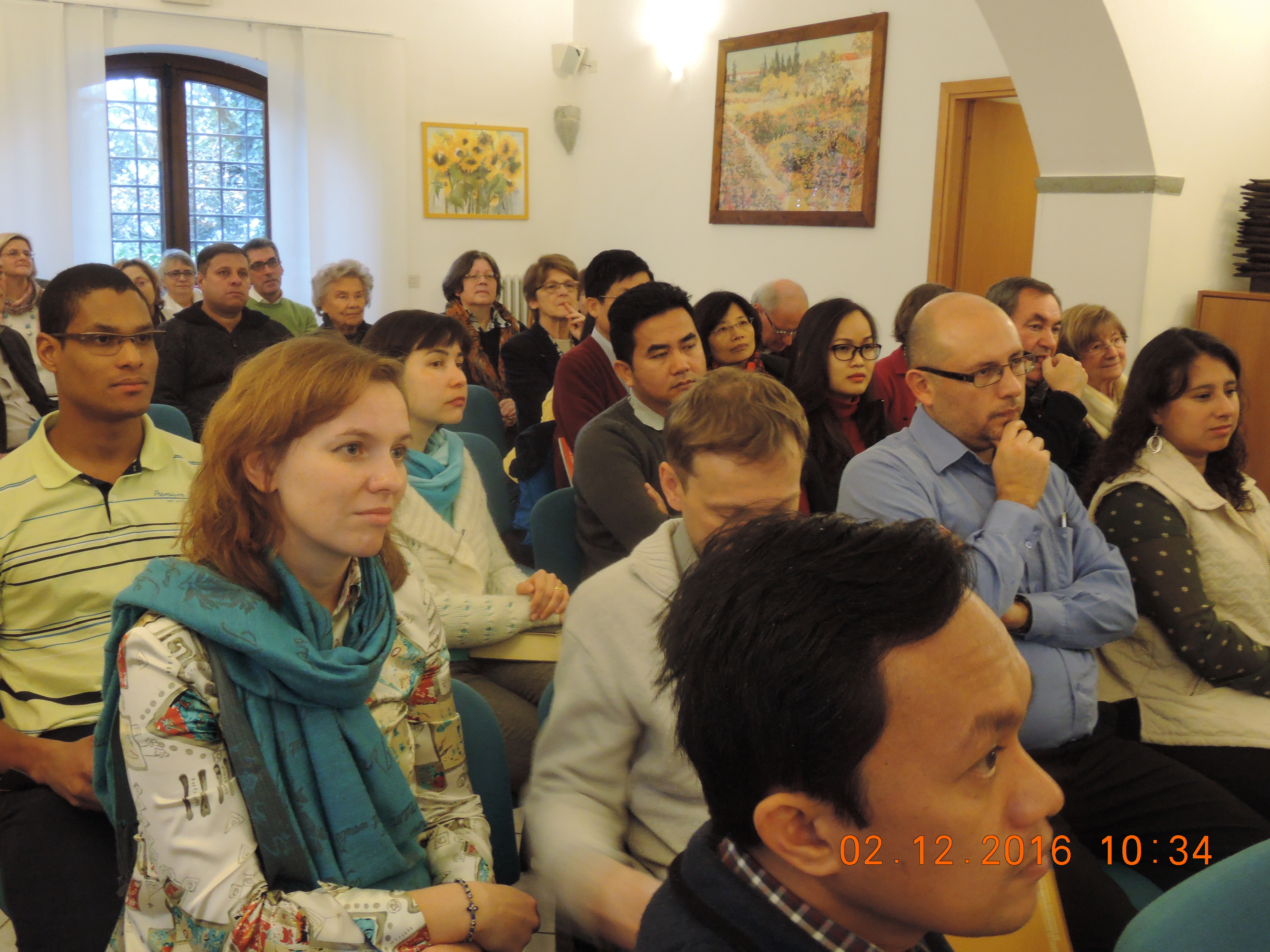 Un momento dell'inaugurazione