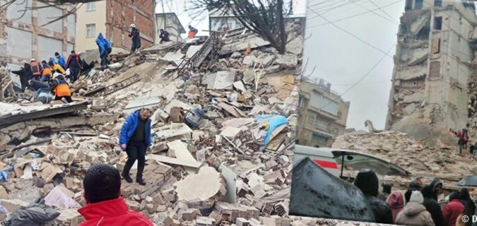 Earthquake emergency in Turkey and Syria