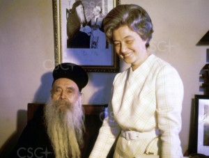 Chiara Lubich with Patriarch Athenagoras I