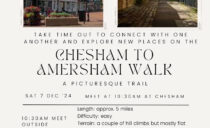 Chesham walk postponed