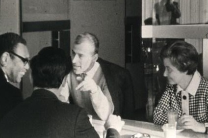 Geneva 1967: Chiara at the WCC with Philip Potter and Lukas Vischer