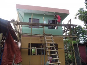 Repaired Fernanda home.