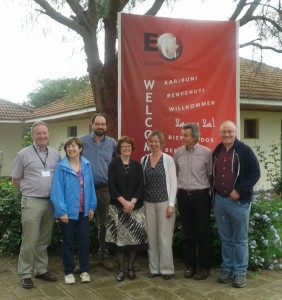 Irish delegates at EoC conference, Nairobi. 