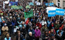 Climate marches signal ‘future of hope’ about to burst into being