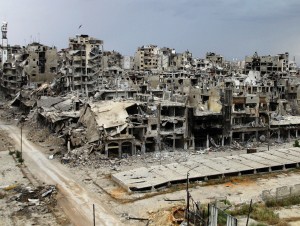 The city of Homs 