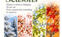 An invitation to meet at the beginning of each season.