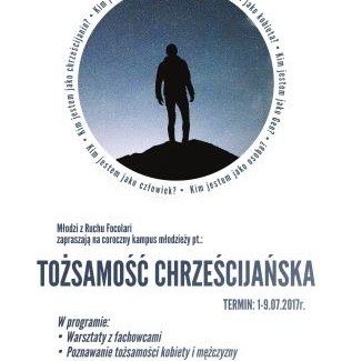 Kampus młodzieży – tożsamość chrześcijańska