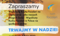 Trwajmy w nadziei – spotkanie online