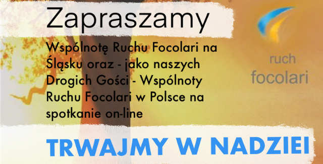 Trwajmy w nadziei – spotkanie online