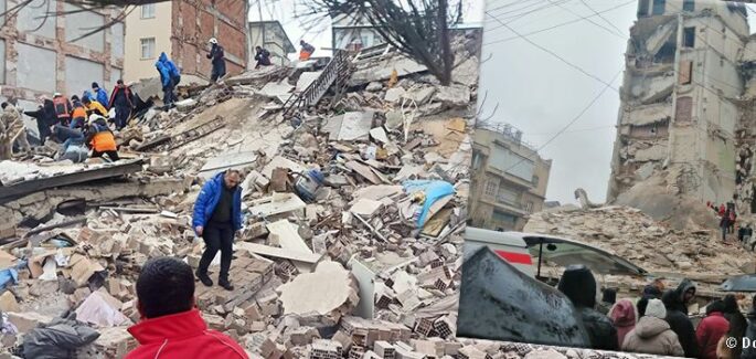 Katastrofalne trzęsienie ziemi w Turcji i Syrii