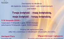 Twoja świętość – moją świętością