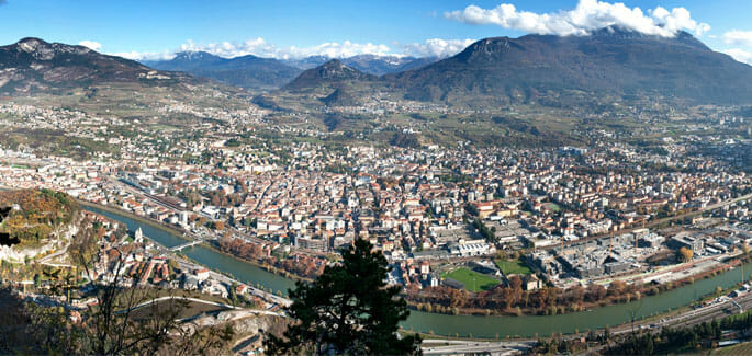 Panorama di Trento