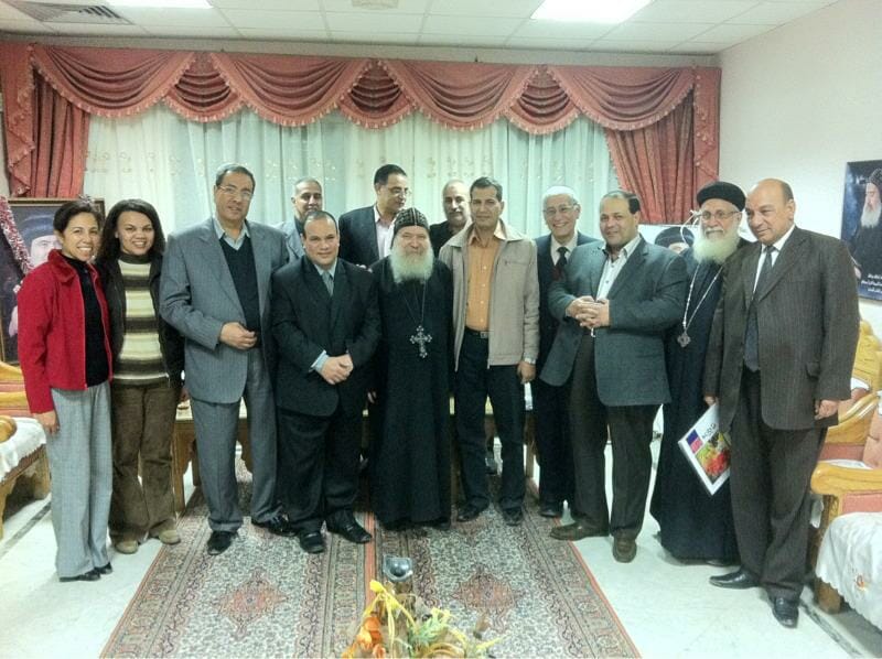 Il gruppo dell'impegno ecumenico Sohag