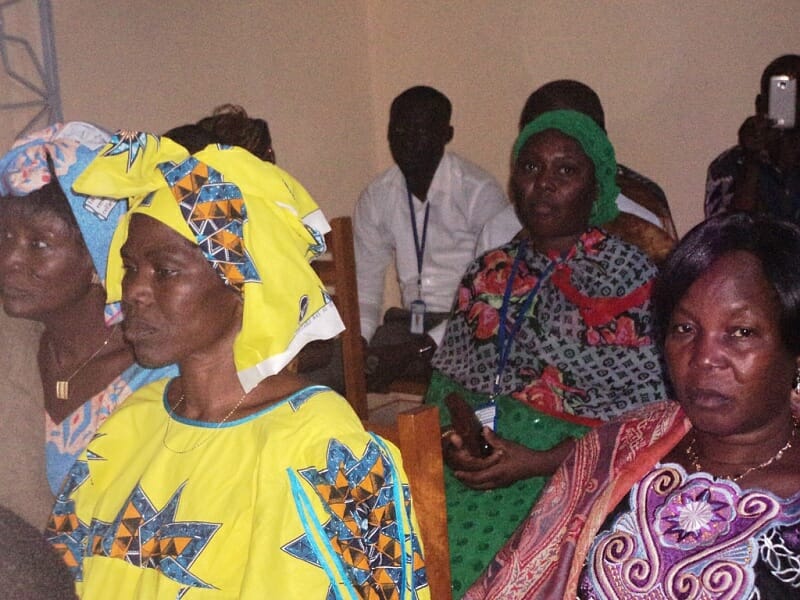 Formation pour la lutte contre la maladie à virus Ebola au focoolare féminin