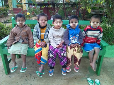 Apoyo a distancia en Myanmar