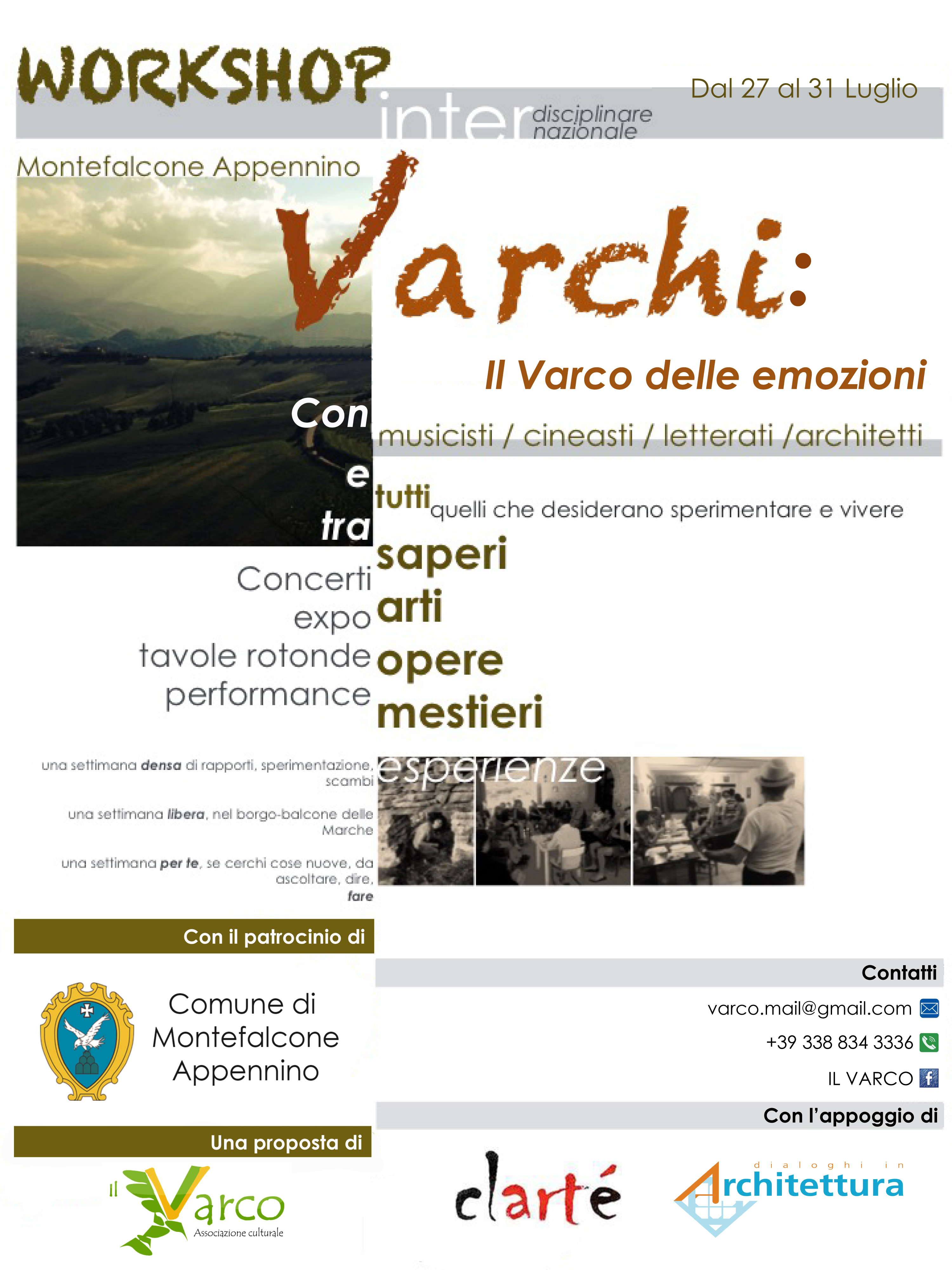 Locandina Il Varco 2016-01-01