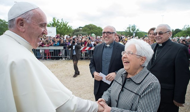 Pope Francis at the Mariapolis
