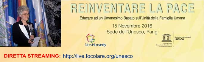 En la UNESCO “Reinventar la paz”