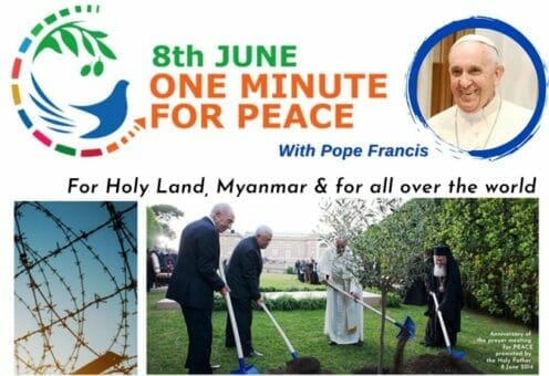 One minute for peace