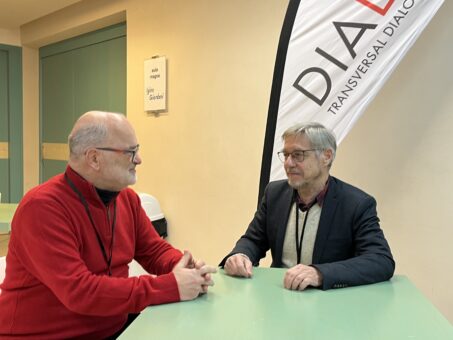 Baier e Kronreif: “Dialop é um modelo de diálogo nestes tempos de polarizações”.