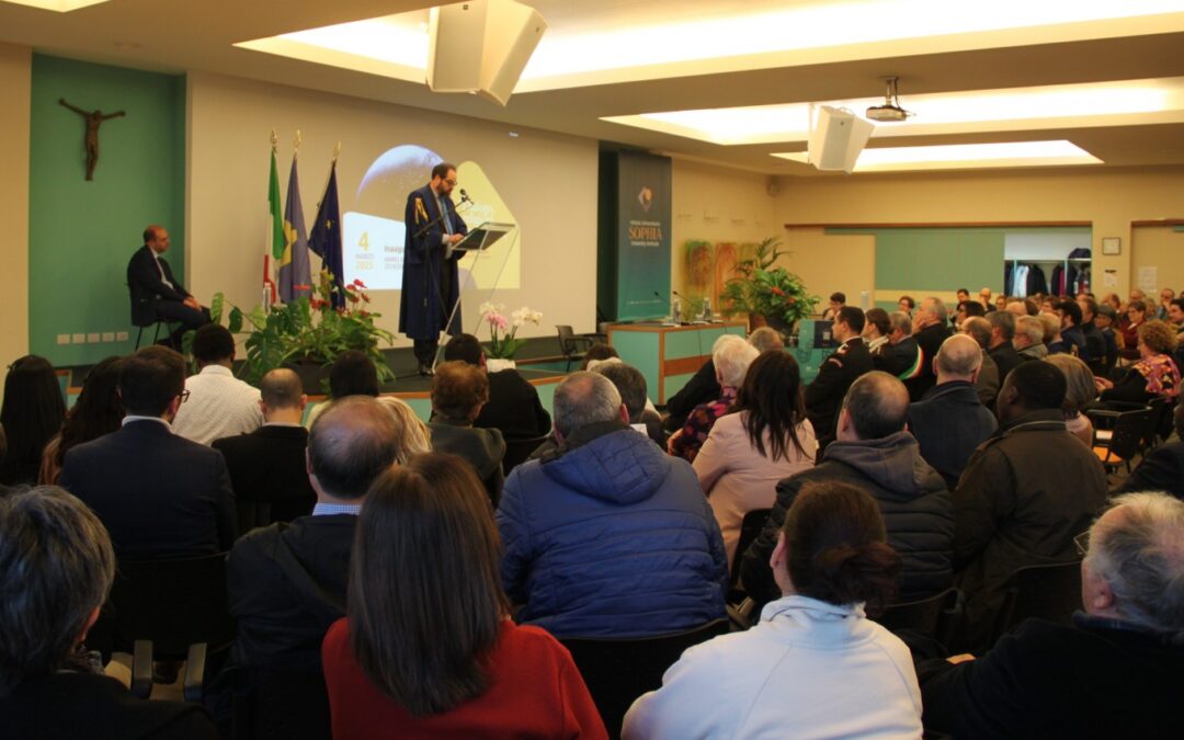 Istituto Universitario Sophia: inaugurato l’anno accademico 2024-2025