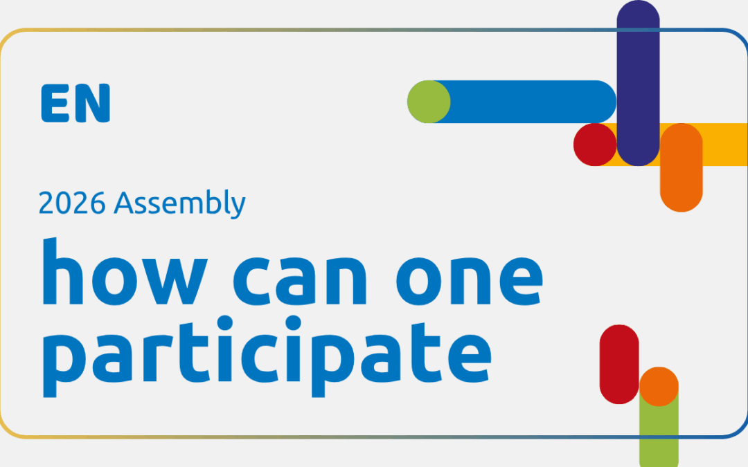 2026 Assembly: how can one participate