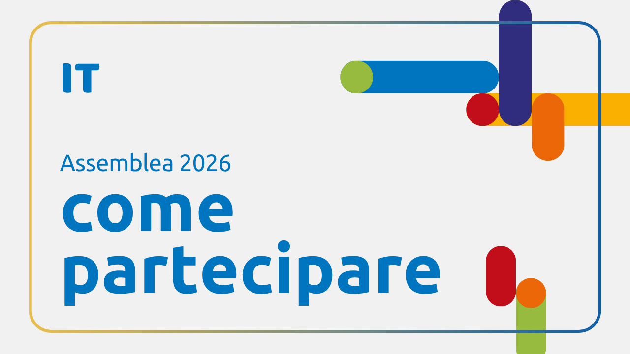 Assemblea 2026: come partecipare