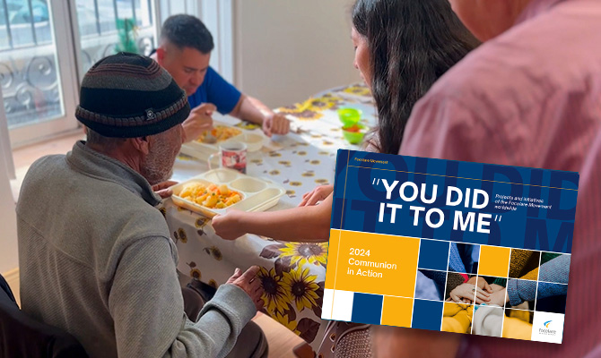 2024 Communion in Action Report: the projects and initiatives of the Focolare Movement worldwide