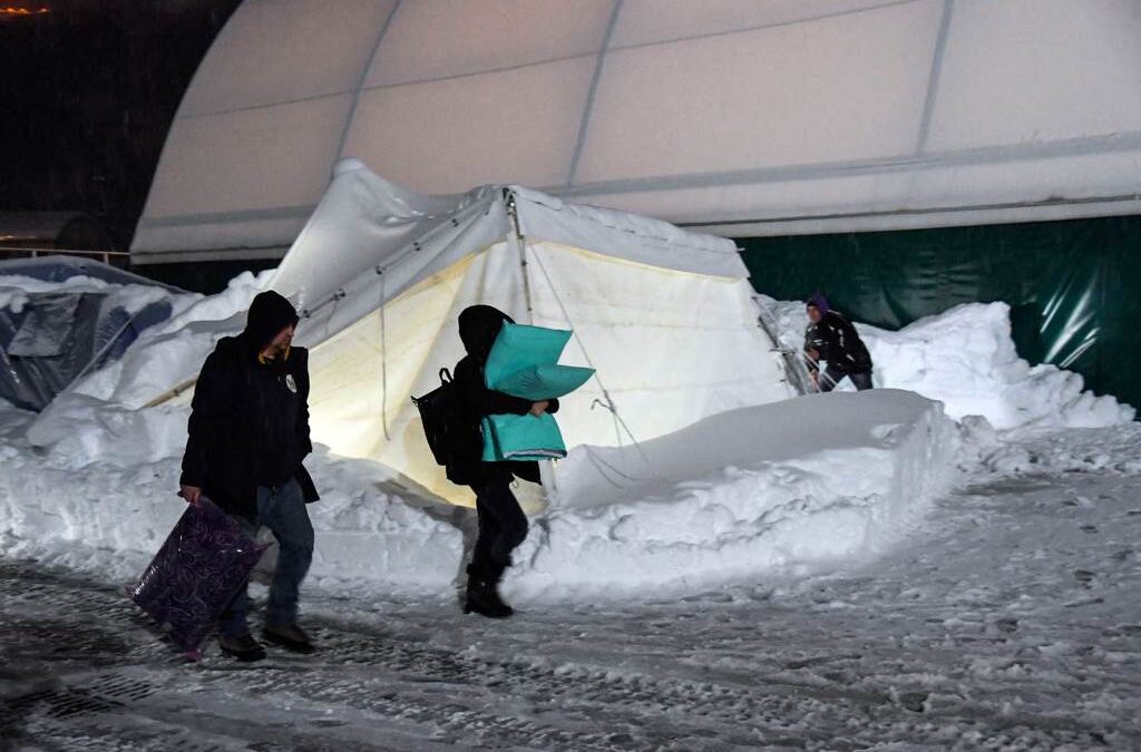 Tremblement de terre et neige dans le centre de l’Italie
